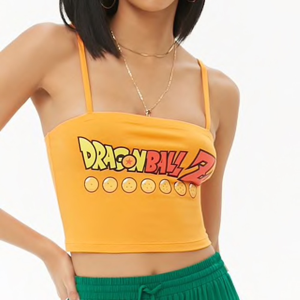 ISO ISO F21 Dragon Ball Z crop top